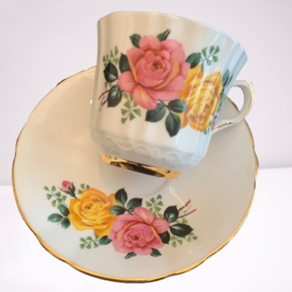 Royal Windsor Fine Bone China cup and saucer